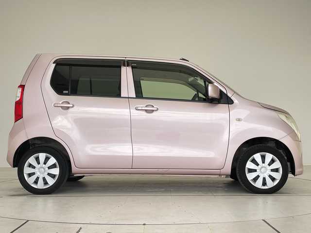 スズキ ワゴンＲ FX 愛知県 2013(平25)年 6.6万km イノセントピンクパールメタリック SDナビ/ワンセグ/CD/ドライブレコーダー/ETC/ドアバイザー/電動格納ミラー/アイドリングストップ/リモコンキー