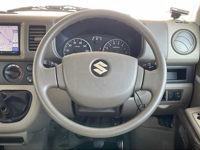 スズキ エブリイ ジョイン ターボ 長野県 2014(平26)年 4.3万km シルキーシルバーメタリック ４ＷＤ/メモリナビ/バックカメラ/ＥＴＣ/ホイール付タイヤ積込/パワステ/パワーウィンドウ/シートカバー/キーレス/取説/スペアキー