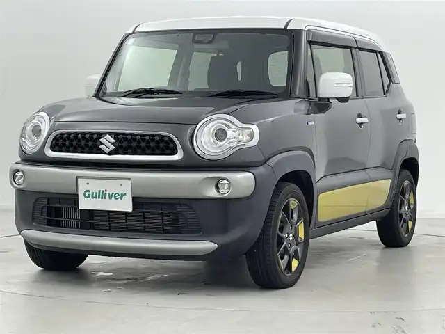スズキ クロスビー HYBRID MZ 群馬県 2019(平31)年 3万km ミネラルグレーメタリック 3トーンコーディネート 3トーンコーディネート/――――――――――――――――/社外７インチナビ(AVIC-RWS901)/CD/DVD/BT/フルセグ/バックカメラ/ビルトインＥＴＣ/シートヒーター/クルーズコントロール/デュアルカメラブレーキサポート/誤発進抑制機能/車線逸脱警報/車線維持支援機能/LEDヘッドライト/アイドリングストップ/パドルシフト