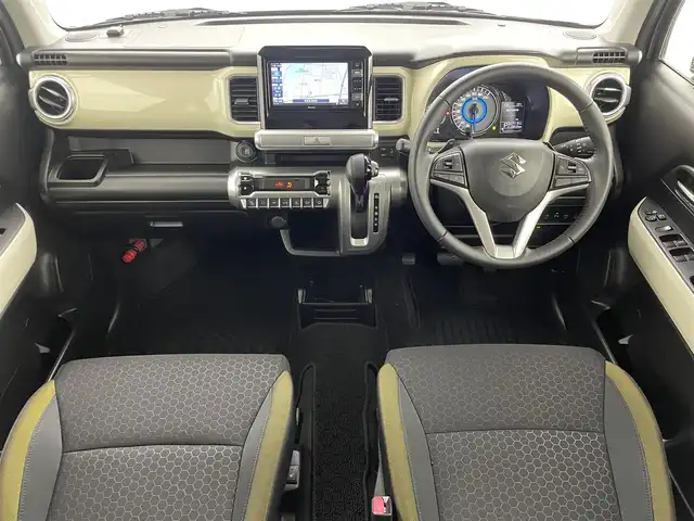 スズキ クロスビー HYBRID MZ 群馬県 2019(平31)年 3万km ミネラルグレーメタリック 3トーンコーディネート 3トーンコーディネート/――――――――――――――――/社外７インチナビ(AVIC-RWS901)/CD/DVD/BT/フルセグ/バックカメラ/ビルトインＥＴＣ/シートヒーター/クルーズコントロール/デュアルカメラブレーキサポート/誤発進抑制機能/車線逸脱警報/車線維持支援機能/LEDヘッドライト/アイドリングストップ/パドルシフト