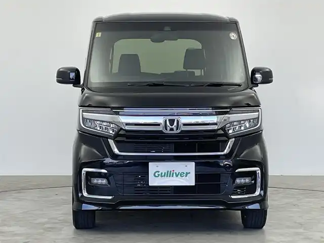 ホンダ Ｎ ＢＯＸ カスタム L 群馬県 2023(令5)年 1.6万km クリスタルブラックパール 純正７インチナビ　レーダークルーズコントロール　レーンキープアシスト　バックカメラ　衝突軽減ブレーキ　コーナーセンサー　シートヒーター　純正アルミホイール１４インチ　ＬＥＤヘッドライト　オートライト