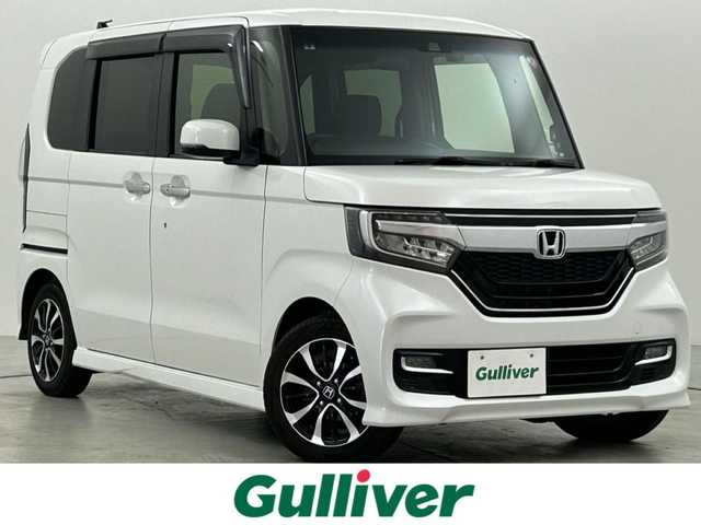 ホンダ Ｎ ＢＯＸ カスタム G L ホンダセンシング 福岡県 2020(令2)年 2.5万km プラチナホワイトパール 社外ナビ（ＢＴ，フルセグＴＶ）　/ドライブレコーダー　/ビルトインＥＴＣ　/ＡＣＣ　/衝突被害軽減ブレーキ　/レーンキープ　/横滑り防止装置　/両側電動スライドドア　/ステアリングリモコン　/純正１４インチＡＷ　/ＬＥＤ