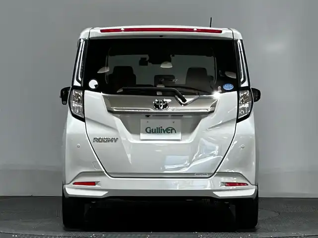 トヨタ ルーミー カスタムG 愛媛県 2020(令2)年 3.3万km パールホワイトⅢ ・ナビ（フルセグＴＶ・ＢＴ・ＦＭＡＭ・ＣＤＤＶＤ・ＳＤ）/・全方位カメラ　/・１２．１型後席モニター　/・ＥＴＣ　/・前後ドラレコ　/・レーダークルーズコントロール　/・ＵＳＢ充電　/・両側電動ドア　/・衝突軽減ブレーキ/・前後コーナーセンサー/・テレビキャンセラー