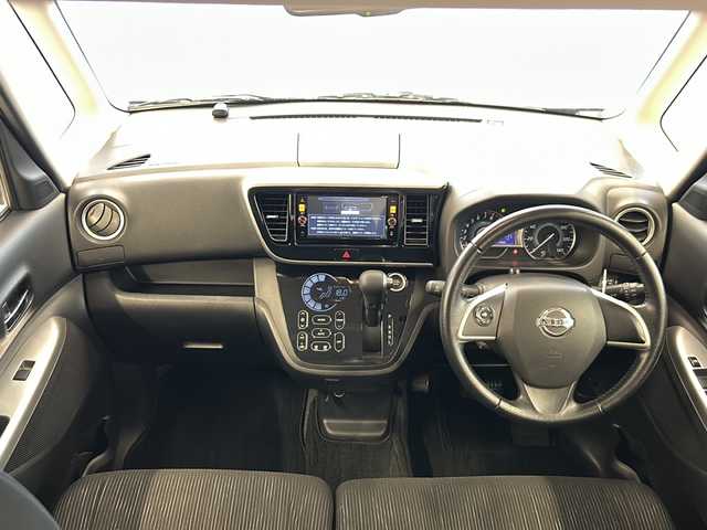 日産 デイズ ルークス ハイウェイスターターボ 岐阜県 2016(平28)年 6.2万km プレミアムパープルP 純正ナビ/フルセグTV/アラウンドビューモニター/エマージェンシーブレーキ/HIDヘッドライト/両側パワースライドドア/スマートキー/プッシュスタート/アイドリングストップ/シートバックテーブル/ETC