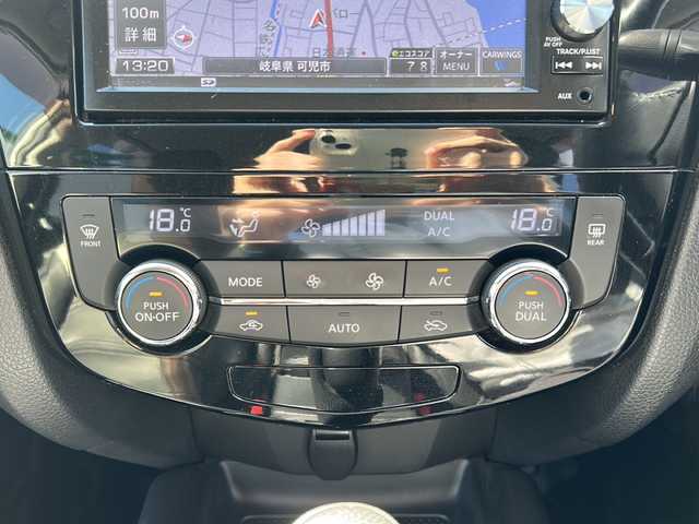 日産 エクストレイル 20X 岐阜県 2014(平26)年 6.2万km ブリリアントホワイトパール 【登録時走行距離：62462km】/禁煙車/純正ナビ/フルセグTV/バックカメラ/レザーシート/前席シートヒーター/プッシュスタート/スマートキー/LEDヘッドライト/オートライト/ドアバイザー/ルーフレール/ウィンカーミラー/Bluetooth/社外アルミホイール/オートエアコン/USB入力端子/純正フロアマット