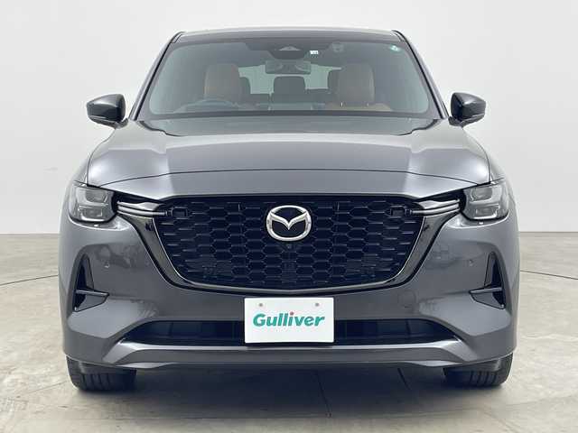 マツダ ＣＸ－６０ XD HV プレミアムスポーツ 兵庫県 2022(令4)年 4.3万km マシーングレープレミアムM ・ワンオーナー車/・純正ナビ&BT&スマホ連携&HDMI&USB/・BOSEサウンド/・パノラマサンルーフ/・全方位カメラ/・前後ドライブレコーダー/・スマートキー/・デジタルインナーミラー/・革シート（茶）/・全席シートヒーター/・前席ベンチレーション/・前席パワーシート/・ワイヤレス充電/・ビルトインETC/・パワーバックドア/・アイドリングストップ/・ステアリングヒーター/・シートメモリー機能/・スマートブレーキアシスト/・レーンキープアシスト/・ディスタンス＆スピードアラート/・AT誤発進抑制制御/・スマートブレーキサポート/・緊急時車線維持支援/・前側方接近車両検知/・後側方接近車両検知/・車線逸脱警報システム/・クリアランスソナー/・ブラインドスポットモニター/・レーダークルーズコントロール/・オートマチックハイビーム