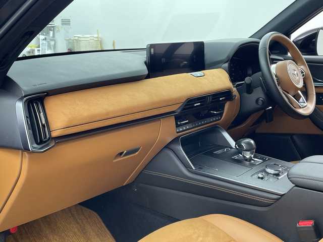 マツダ ＣＸ－６０ XD HV プレミアムスポーツ 兵庫県 2022(令4)年 4.3万km マシーングレープレミアムM ・ワンオーナー車/・純正ナビ&BT&スマホ連携&HDMI&USB/・BOSEサウンド/・パノラマサンルーフ/・全方位カメラ/・前後ドライブレコーダー/・スマートキー/・デジタルインナーミラー/・革シート（茶）/・全席シートヒーター/・前席ベンチレーション/・前席パワーシート/・ワイヤレス充電/・ビルトインETC/・パワーバックドア/・アイドリングストップ/・ステアリングヒーター/・シートメモリー機能/・スマートブレーキアシスト/・レーンキープアシスト/・ディスタンス＆スピードアラート/・AT誤発進抑制制御/・スマートブレーキサポート/・緊急時車線維持支援/・前側方接近車両検知/・後側方接近車両検知/・車線逸脱警報システム/・クリアランスソナー/・ブラインドスポットモニター/・レーダークルーズコントロール/・オートマチックハイビーム