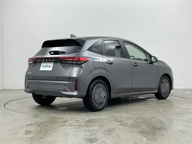 日産 ノート X 埼玉県 2024(令6)年 0.6万km ダークメタルグレー 純正ナビ/ AUX、Apple carPlay、AndroldAuto/フルセグTV/バックカメラ/スマートキー/踏み間違え防止機能/標識検知機能/インテリジェントエマージェンシーブレーキ