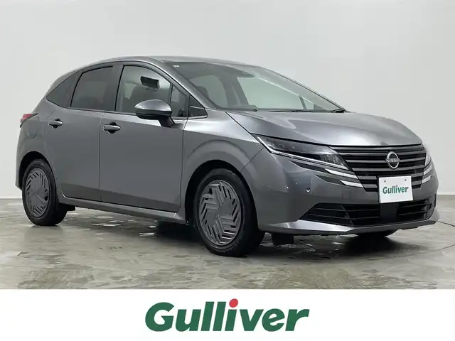 日産 ノート X 埼玉県 2024(令6)年 0.6万km ダークメタルグレー 純正ナビ/ AUX、Apple carPlay、AndroldAuto/フルセグTV/バックカメラ/スマートキー/踏み間違え防止機能/標識検知機能/インテリジェントエマージェンシーブレーキ