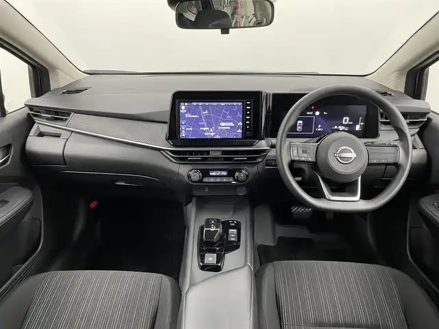 日産 ノート X 埼玉県 2024(令6)年 0.6万km ダークメタルグレー 純正ナビ/ AUX、Apple carPlay、AndroldAuto/フルセグTV/バックカメラ/スマートキー/踏み間違え防止機能/標識検知機能/インテリジェントエマージェンシーブレーキ