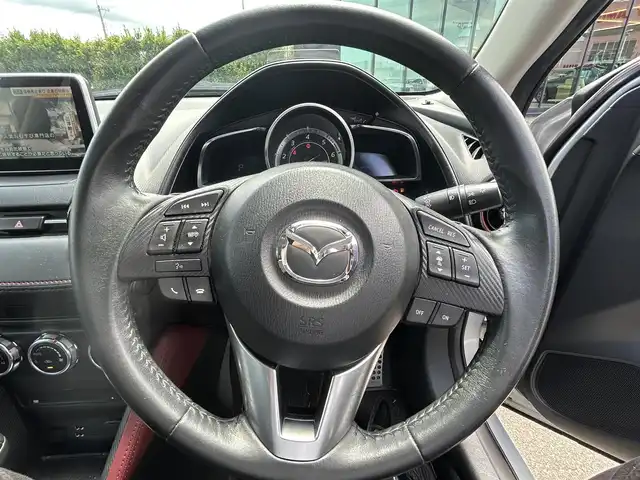 マツダ ＣＸ－３ XD ツーリング 富山県 2015(平27)年 9.7万km セラミックM ワンオーナー/純正ナビ/Bluetooth/CD/DVD/フルセグTV/4WD/スタッドレスタイヤ/パドルシフト/シートヒーター/ドライブレコーダー/バックカメラ/ウィンカーミラー/ハーフレザーシート/ETC/ABS/クルーズコントロール(追従走行 有)/横滑り防止装置/コーナーセンサー/レーンキープアシスト/盗難防止装置/オートマチックハイビーム/スペアキー 1本