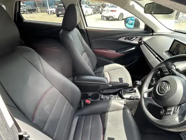 マツダ ＣＸ－３ XD ツーリング 富山県 2015(平27)年 9.7万km セラミックM ワンオーナー/純正ナビ/Bluetooth/CD/DVD/フルセグTV/4WD/スタッドレスタイヤ/パドルシフト/シートヒーター/ドライブレコーダー/バックカメラ/ウィンカーミラー/ハーフレザーシート/ETC/ABS/クルーズコントロール(追従走行 有)/横滑り防止装置/コーナーセンサー/レーンキープアシスト/盗難防止装置/オートマチックハイビーム/スペアキー 1本