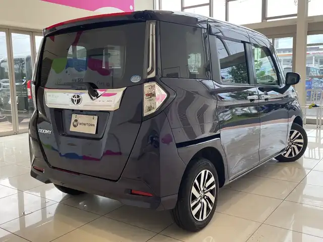 トヨタ ルーミー カスタムG 埼玉県 2020(令2)年 2.4万km クールバイオレットクリスタルシャイン トヨタセーフティセンス/純正9インチナビ/　CD/DVD/BT/フルセグTV/バックカメラ/両側パワースライドドア/レーダークルーズコントロール/LEDオートライト/純正14インチAW/ステアリングスイッチ/プッシュスタート/ETC/禁煙車