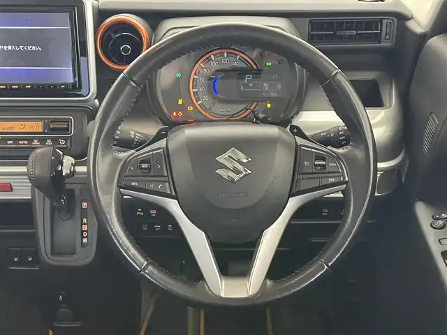 スズキ スペーシア ギア HYBRID XZターボ 愛知県 2020(令2)年 4.2万km フェニックスレッドパール/ガンメタリック2トーンルーフ 純正８型ナビ　ＨＵＤ　全方位カメラ　デュアルセンサーブレーキ　禁煙車　フルＴＶ　ＤＶＤ　クルコン　両側パワスラ　ＥＴＣ　ドラレコ　パーキングセンサー　パドルシフト　車線逸脱　衝突軽減　コーナーセンサー　