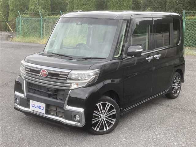 ダイハツ タント カスタム RS トップED SAⅡ 埼玉県 2016(平28)年 9.8万km ブラックマイカメタリック (株)IDOMが運営する【じしゃロン鳩ヶ谷店】の自社ローン専用車両になりますこちらは現金またはオートローンご利用時の価格です。自社ローンご希望の方は別途その旨お申付け下さい/ターボ車/社外SDナビ(品番:CN-RE04WD)/フルセグテレビ/バックカメラ/前方ドライブレコーダー/プッシュスタート/両側パワースライドドア/リアコーナーセンサー/ETC/純正15インチAW/純正LEDヘッドライト/衝突回避支援ブレーキ機能/革巻ステアリング/ウインカーミラー/フォグランプ