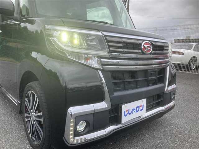 ダイハツ タント カスタム RS トップED SAⅡ 埼玉県 2016(平28)年 9.8万km ブラックマイカメタリック (株)IDOMが運営する【じしゃロン鳩ヶ谷店】の自社ローン専用車両になりますこちらは現金またはオートローンご利用時の価格です。自社ローンご希望の方は別途その旨お申付け下さい/ターボ車/社外SDナビ(品番:CN-RE04WD)/フルセグテレビ/バックカメラ/前方ドライブレコーダー/プッシュスタート/両側パワースライドドア/リアコーナーセンサー/ETC/純正15インチAW/純正LEDヘッドライト/衝突回避支援ブレーキ機能/革巻ステアリング/ウインカーミラー/フォグランプ