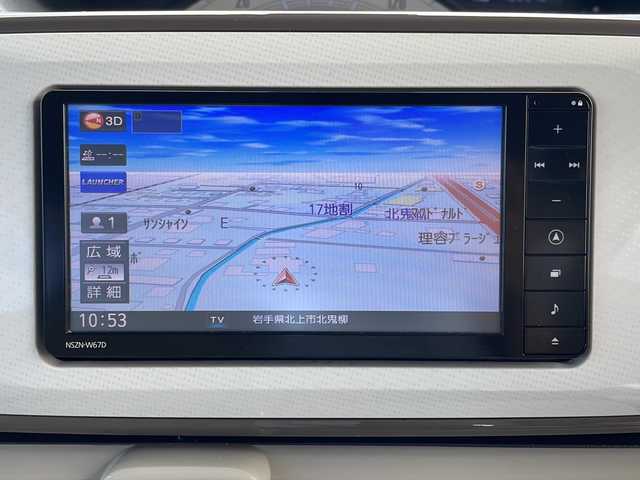 ダイハツ ムーヴ キャンバス X LTD メイクアッフ SA Ⅱ 岩手県 2017(平29)年 7.1万km パールホワイトⅢ/ナチュラルベージュマイカメタリック 2トーン スマートアシスト　誤発進誤後進抑制機能　車線逸脱警報機能　純正ナビ　ＣＤ　ＤＶＤ　フルセグ　Ｂｌｕｅｔｏｏｔｈ　バックカメラ　両側パワースライドドア　ＥＴＣ　オートライト　スマートキー　Ｆフォグ