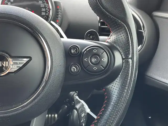 ＭＩＮＩ ミニ クラブマン ジョンクーパーワークス 佐賀県 2017(平29)年 6.4万km ミッドナイト・ブラック・メタリック 純正メモリナビゲーション/Bluetooth　AM　FM　USB/インナーミラー一体型ETC/社外前後ドライブレコーダー/バックカメラ/レーダークルーズコントロール/ハーフレザーシート/前席シートヒーター/革巻きステアリング/ステアリングリモコン/パドルシフト/ドアバイザー/社外フロアマット/スペアキー1本/純正LEDヘッドライト/純正19インチアルミホイール/　
