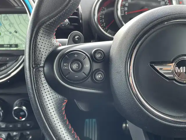 ＭＩＮＩ ミニ クラブマン ジョンクーパーワークス 佐賀県 2017(平29)年 6.4万km ミッドナイト・ブラック・メタリック 純正メモリナビゲーション/Bluetooth　AM　FM　USB/インナーミラー一体型ETC/社外前後ドライブレコーダー/バックカメラ/レーダークルーズコントロール/ハーフレザーシート/前席シートヒーター/革巻きステアリング/ステアリングリモコン/パドルシフト/ドアバイザー/社外フロアマット/スペアキー1本/純正LEDヘッドライト/純正19インチアルミホイール/　