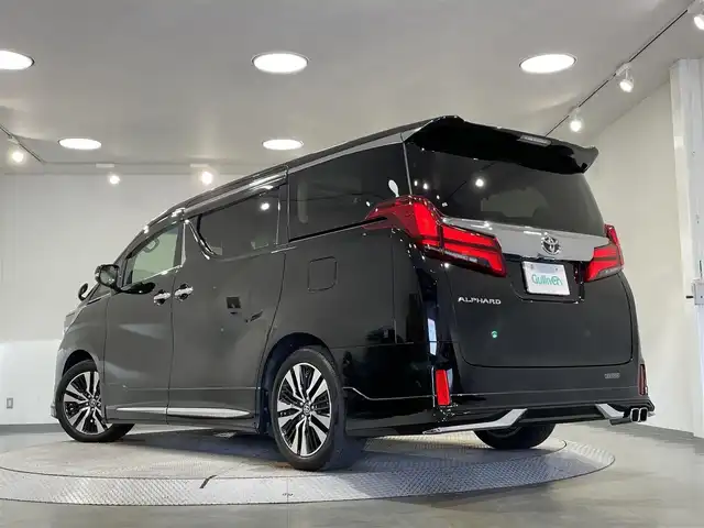 トヨタ アルファード S Cパッケージ 愛知県 2021(令3)年 4.5万km ブラック 純正９インチディスプレイオーディオ/サンルーフ/モデリスタエアロ/フリップダウンモニター/衝突軽減ブレーキ/レーンキープアシスト/クリアランスソナー/先行車発進告知/両側パワースライドドア/パワーバックドア/レーダークルーズコントロール/三眼ＬＥＤヘッドライト/シートヒーター/エアシート/シートメモリー/ハンドルヒーター/ドライブレコーダー/ビルトインETC2.0/純正フロアマット