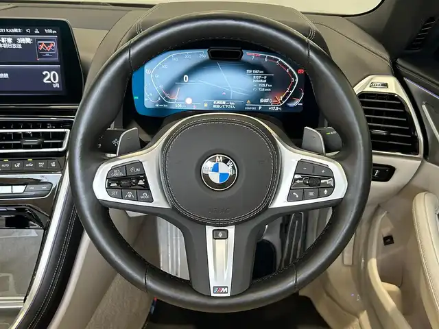 ＢＭＷ ＢＭＷ ８４０ｉ 熊本県 2023(令5)年 0.2万km グレー ・360°カメラ/・コーナーセンサー/・白革シート　/・シートヒーター/・シートクーラー/・ハンドルヒーター/・純正HDDナビ/・AppleCarPlay/・純正フルセグテレビ/・ハーマンカードンサラウンドシステム/・アダプティブクルーズコントロール/・アダプティブMサスペンションシステム/・スカイスクレーパーグレー/・インテリジェントセーフティー/・ETC2.0/・ヘッドアップディスプレイ/・置くだけ充電/・パワーバックドア/・LEDヘッドライト