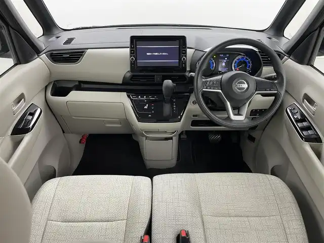 日産 ルークス X 岡山県 2020(令2)年 3.6万km ソーダブルーM 純正９インチナビ/【Bluetooth/フルセグTV/CD/DVD】/型番:MM320D-L/アラウンドビューモニター/両側パワースライドドア/衝突軽減ブレーキ/純正ドライブレコーダー（前）/アイドリングストップ/オートライト/ISOFIX/プッシュスタート/スマートキー×1/ナビ取扱説明書