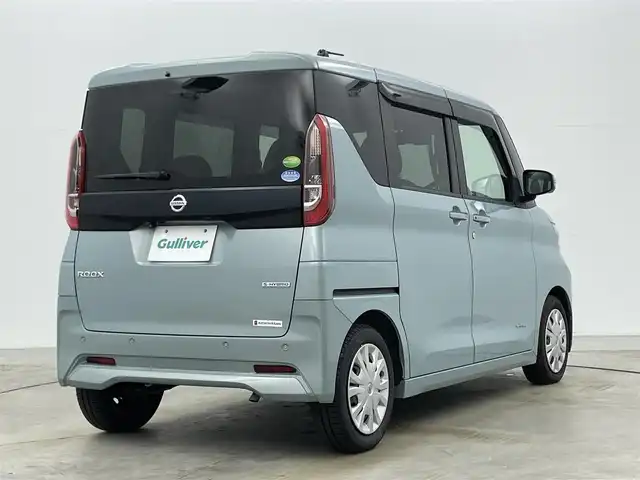 日産 ルークス X 岡山県 2020(令2)年 3.6万km ソーダブルーM 純正９インチナビ/【Bluetooth/フルセグTV/CD/DVD】/型番:MM320D-L/アラウンドビューモニター/両側パワースライドドア/衝突軽減ブレーキ/純正ドライブレコーダー（前）/アイドリングストップ/オートライト/ISOFIX/プッシュスタート/スマートキー×1/ナビ取扱説明書