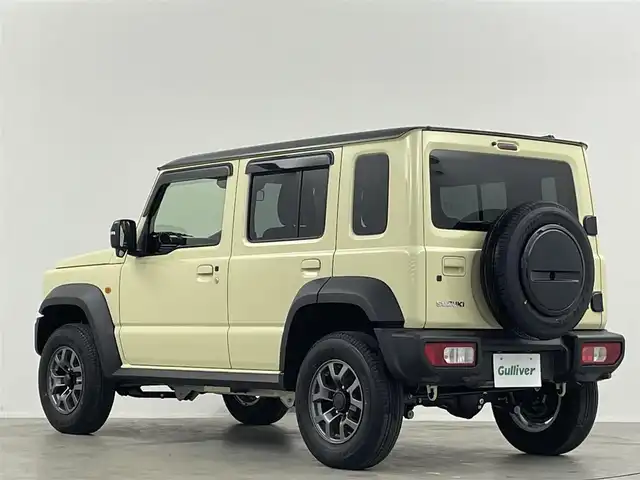 スズキ ジムニー ノマド FC 埼玉県 2025(令7)年 0.1千km ベージュ 登録済未使用車 温シート 追従走行 ETC ミラーシート コーナーセンサー オートハイビーム レーンキープアシスト ダウンヒルアシストコントロール 背面タイヤ 衝突軽減システム スマートキー