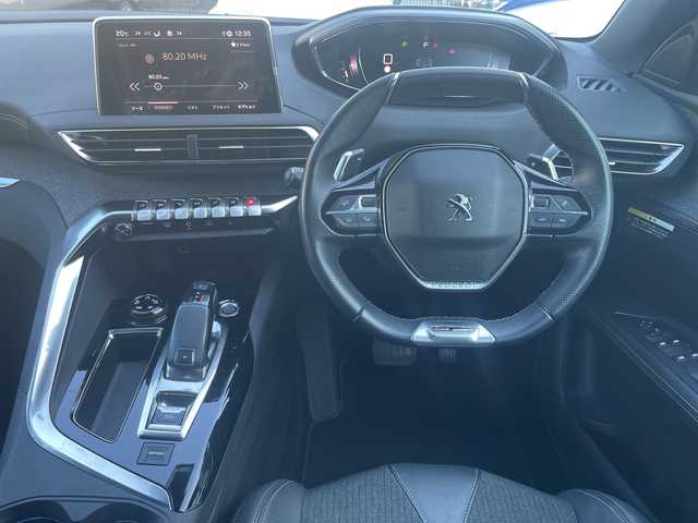 プジョー ３００８ GTライン 高知県 2021(令3)年 5.1万km パール 純正ディスプレイオーディオ/【Bt/AM/FM/carplay】/ハーフレザーシート/バックカメラ/サイドカメラ/パ-クディスタンス/衝突軽減ブレーキ/アクティブクルーズコントロール/レ-ンキ-プアシスト/ブラインドスポットモニタ-/パワ-テ-ルゲ-ト/LEDヘッドライト/オ-トハイビ-ム/ETC/前後ドラレコ/パドルシフト/禁煙車