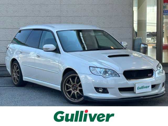 スバル レガシィ ツーリングワゴン 2．0GT 兵庫県 2006(平18)年 16.5万km サテンホワイトパール 社外ナビ/(フルセグTV/BT)/ETC/クルーズコントロール/パドルシフト/ステアリングリモコン/革巻きステアリング/リモコンキー/電動格納ミラー/純正フロアマット