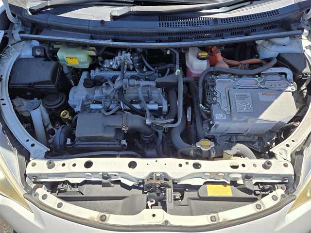 トヨタ アクア S 鹿児島県 2012(平24)年 7.4万km ライムホワイトパールクリスタルシャイン 社外SDナビ(NSCP-W62)