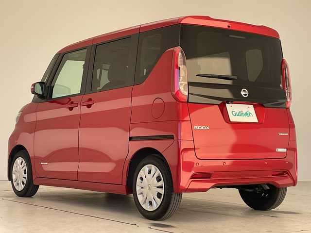 日産 ルークス X 愛知県 2022(令4)年 2.5万km スパークリングレッドM 純正ディズプレイオーディオ　ナビ機能なし/Bluetooth/ドライブレコーダー/全方位カメラ/片側パワースライド/バックカメラ/スマートキー/プッシュスタート/純正フロアマット