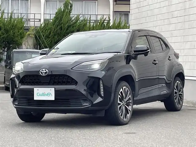 トヨタ ヤリスクロス Z 山形県 2020(令2)年 4.2万km ブラックマイカ 純正ナビ/（AM/FM/Ｂｌｕｅｔｏｏｔｈ）/トヨタセーフティセンス/バックカメラカメラ/シートヒーター/ハーフレザー/オートハイビーム/レーダークルーズコントロール/電動パーキング/プッシュスタート/オートエアコン/ＵＳＢ/ETC/LEDヘッドライト/18インチアルミホイール