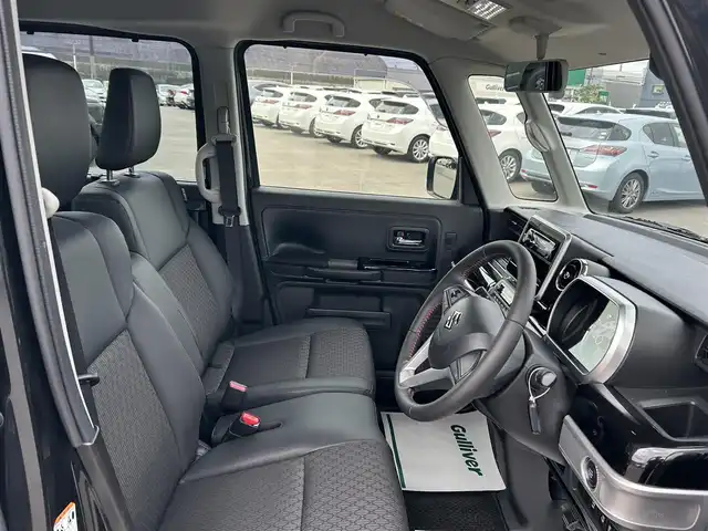 スズキ スペーシア カスタム HYBRID XS 山形県 2018(平30)年 2.6万km ブルーイッシュブラックパール3 ４WD/衝突被害軽減システム/両側パワースライドドア/社外オーディオ/コーナーセンサー/レーンアシスト/横滑り防止装置/シートヒーター/ステアリングスイッチ/アイドリングストップ/オートライト/スマートキー/フロントリアエアロ/純正LEDライト/フォグランプ/ウィンカーミラー/フロアマット/純正アルミホイール