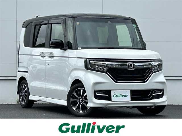 ホンダ Ｎ ＢＯＸ カスタム G L ホンダセンシング 佐賀県 2018(平30)年 5万km パールⅡ ホンダセンシング/レーダークルーズコントロール/レーンキープアシスト/バックセンサー/社外ナビ/・バックカメラ/・TV//CD/両側パワースライドドア/純正14インチAW/ドライブレコーダー(DRY-ST5000)/ETC/LEDヘッドライト/オートライト/フォグランプ/リアサンシェード/電動格納ミラー/フロアマット/ドアバイザー/ISOFIX/エアバックW/サイド/カーテン/スペアキー×１