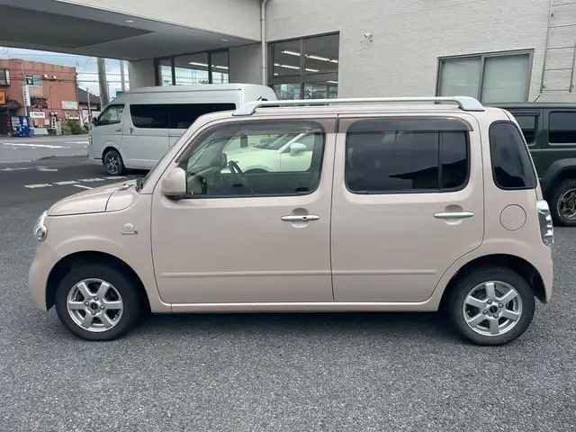 ダイハツ ミラ ココア プラスX リミテッド 茨城県 2015(平27)年 6.4万km ココアベージュマイカメタリック ディーラーオプションナビ（CD/DVD/BT/ワンセグTV）/純正エンジンスターター/ETC/電格ミラー/純正フロアマット/純正ドアバイザー/純正ホイールキャップ付きサマータイヤ4本積み込み（155/65/14 山５mm程度）