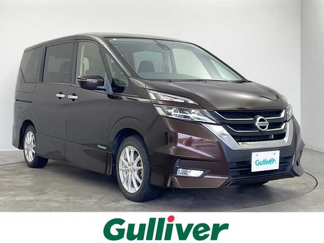 日産 セレナ ハイウェイスター プロパイロットED 新潟県 2016(平28)年 11.6万km インペリアルアンバーP 　ワンオーナー/　メモリナビ/　フルセグテレビ/Bluetooth/　バックカメラ/　ウィンカーミラー/　レーダークルーズコントロール/　プッシュスタート/　両側パワースライドドア/　ETC/　HID/　オートライト/　プロパイロット/　アイドリングストップ/　電動格納ミラー