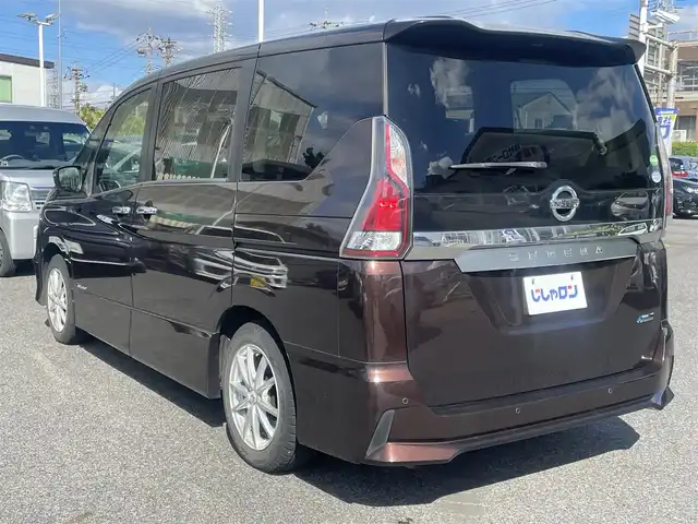 日産 セレナ ハイウェイスター プロパイロットED 愛知県 2016(平28)年 11.6万km インペリアルアンバーP (株)IDOMが運営する【じしゃロン名古屋鳴海店】の自社ローン専用車両になります。こちらは現金またはオートローンご利用の価格です。自社ローン専用ご希望の方は別途その旨お申し付けください。/　ワンオーナー/　メモリナビ/　フルセグテレビ/Bluetooth/　バックカメラ/　ウィンカーミラー/　レーダークルーズコントロール/　プッシュスタート/　両側パワースライドドア/　ETC/　HID/　オートライト/　プロパイロット/　アイドリングストップ/　電動格納ミラー