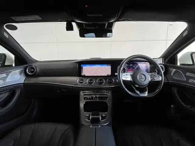 メルセデス・ベンツ ＣＬＳ４５０ 4マチック スポーツ 山形県 2018(平30)年 3万km ダイヤモンドホワイト 純正ナビ/360°カメラ/アンビエントライト/サンルーフ/パフュームアトマイザー/ベンチレーションシート/マッサージ機能/シートヒーター/革シート/アダプティブクルーズコントロール/ブラインドスポットモニター/ランバーサポート/インテリジェントライトシステム