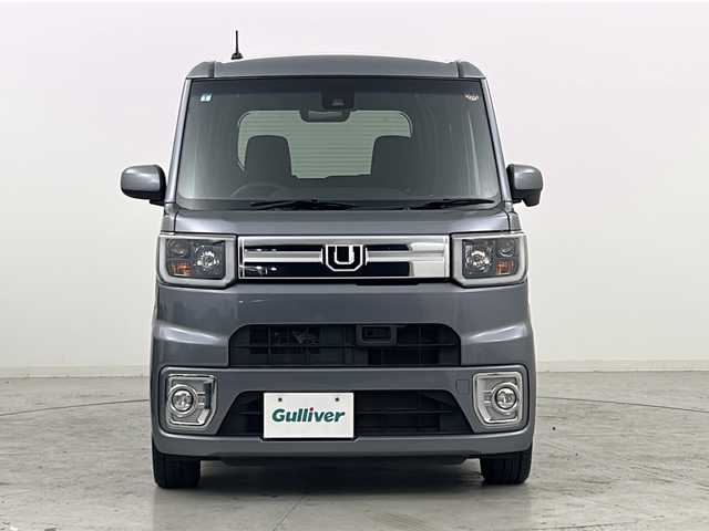 ダイハツ ウェイク G ターボ　レジャーエディション SA Ⅱ 宮城県 2017(平29)年 4万km タングステングレーM 禁煙車/4WD/スマートアシストII/・衝突回避支援ブレーキ機能/・車線逸脱警報機能/純正7インチナビ/・BT.CD.DVD.SD.USB/・フルセグTV/バックカメラ/両側パワースライドドア/ETC2.0/D席シートヒーター/プッシュスタート/スマートキー/横滑り防止/アイドリングストップ/LEDヘッドライト/LEDフォグライト/純正フロアマット/純正15インチAW/純正ドアバイザー/ロールサンシェード