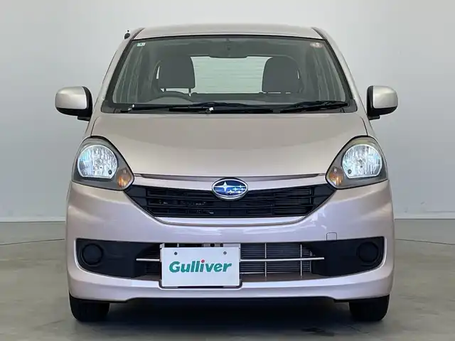 スバル プレオ プラス F 新潟県 2016(平28)年 0.6万km ライトローズマイカメタリック CD　/新品冬タイヤAW車載（WM02）　/アイドリングストップ　/純正フロアマット　/ヘッドライトレベライザー　/保証書　/取扱説明書　/ハロゲンライト　/スペアキー　