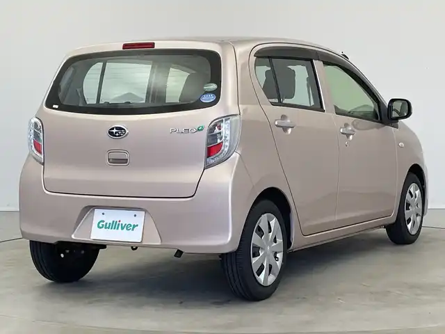 スバル プレオ プラス F 新潟県 2016(平28)年 0.6万km ライトローズマイカメタリック CD　/新品冬タイヤAW車載（WM02）　/アイドリングストップ　/純正フロアマット　/ヘッドライトレベライザー　/保証書　/取扱説明書　/ハロゲンライト　/スペアキー　