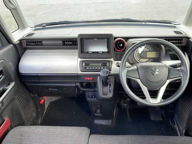 スズキ スペーシア HYBRID G 岩手県 2018(平30)年 6.9万km アーバンブラウンパールメタリック 社外SDナビ/　CD/ワンセグ/スマートキー/プッシュスタート/D席シートヒーター/純正ドアバイザー/フロアマット/取扱説明書/保証書