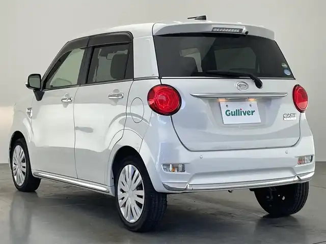 ダイハツ キャスト スタイル X SAⅡ 愛知県 2016(平28)年 5.8万km パールホワイトⅢ 社外メモリナビ　スマアシII　ＴＶ　禁煙　ＤＶＤ　ＣＤ　衝突軽減　車線逸脱　誤発進抑制装置　オートライト　純正フロアマット　アイドリングストップ　プッシュスタート　スマートキー　電格ミラー　ドアバイザー