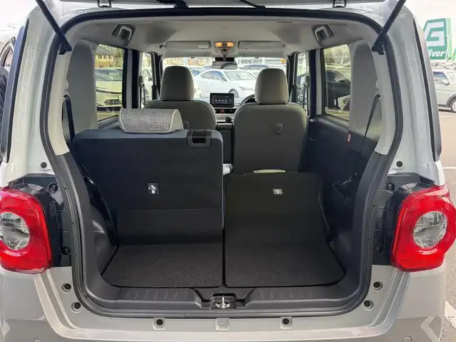 ダイハツ ムーヴ キャンバス ストライプス G ターボ 東京都 2023(令5)年 1.5万km シャイニングホワイトパール/スムーズグレーマイカメタリック スマートアシスト/・衝突回避支援ブレーキ/・衝突警報/・誤発進抑制制御/・車線逸脱警報/・路外逸脱警報/・ふらつき警報/・オートハイビーム/・アダプティブクルーズコントロール/純正ナビ/（CD/DVD/USB/フルセグTV）/・パノラマモニター/両側電動スライド/シートヒーター（運転席/助手席）/プッシュスタート/ＬＥＤヘッドライト　/フォグランプ/純正フロアマット/スマートキー/取扱説明書