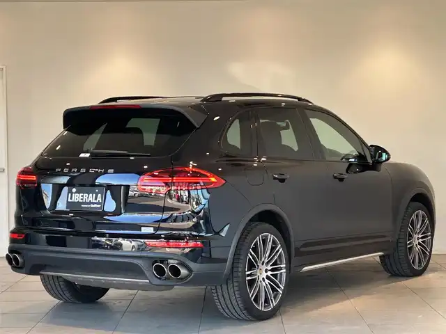 ポルシェ カイエン 愛知県 2015(平27)年 4.9万km ジェットブラック パワステプラス/PSM/レーンディパーチャー/レーンチェンジ/パークアシスト/ソフトクローズドア/BOSEスピーカー/ETC/パワーバックドア