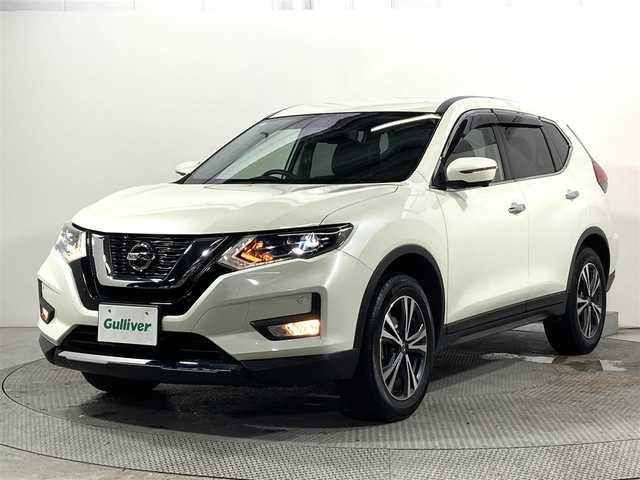 日産 エクストレイル 20Xi 大阪府 2018(平30)年 2.8万km ブリリアントホワイトパール 純正ナビ（ＤＶＤ再生／Ｂｌｕｅｔｏｏｔｈ／フルセグ）　全方位カメラ　レーダークルコン　衝突軽減Ｂ　ＥＴＣ　コーナーセンサー　レーンアシスト　ＬＥＤヘッドライト　禁煙車　純正アルミ　電動リアゲート