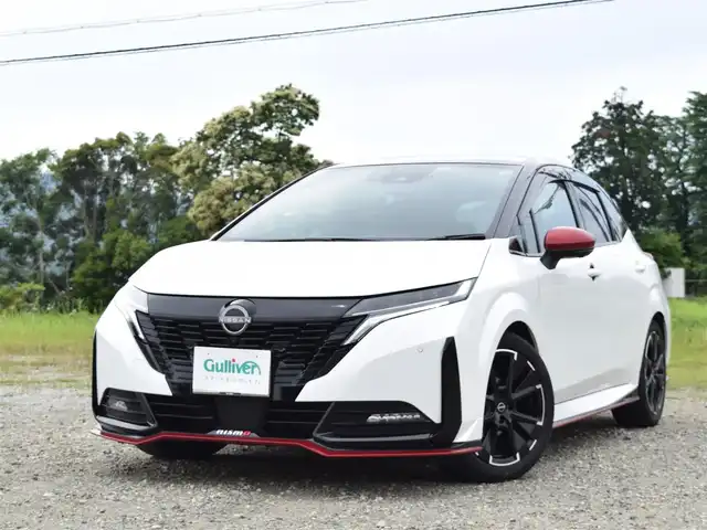 日産 オーラ ニスモ 兵庫県 2022(令4)年 3.4万km パールⅡ ワンオーナー/純正ナビ/全方位カメラ/フルセグTV/ETC2.0/ドライブレコーダー/デジタルインナーミラー/純正アルミホイール/LEDヘッドライト/プロパイロット/エマージェンシーブレーキ/ステアリングヒーター/オートライト