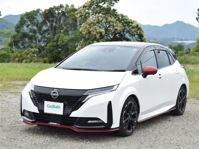 日産 オーラ ニスモ 兵庫県 2022(令4)年 3.4万km パールⅡ ワンオーナー/純正ナビ/全方位カメラ/フルセグTV/ETC2.0/ドライブレコーダー/デジタルインナーミラー/純正アルミホイール/LEDヘッドライト/プロパイロット/エマージェンシーブレーキ/ステアリングヒーター/オートライト