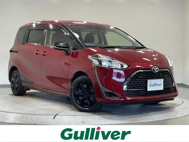 トヨタ シエンタ ファンベースG 愛知県 2022(令4)年 3.5万km センシュアルレッドマイカ 純正９インチナビ/両側パワースライドドア/プリクラッシュセーフティ/クリアランスソナー/レーンディパーチャーアラート/先行車発進告知/バックカメラ/前後ドライブレコーダー/ビルトインETC/アクセサリーソケット/ＬＥＤヘッドライト/純正ゴムフロアマット/ISOFIX